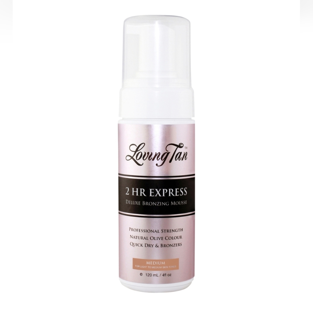 Loving Tan 2 HR Express Deluxe Bronzing Mousse - Medium And Mitt